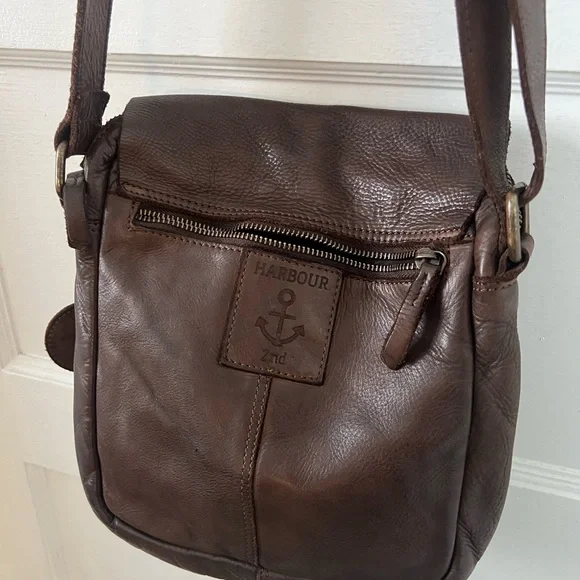 Harbour 2nd Dark Brown Leather Crossbody - Picture 7 of 7